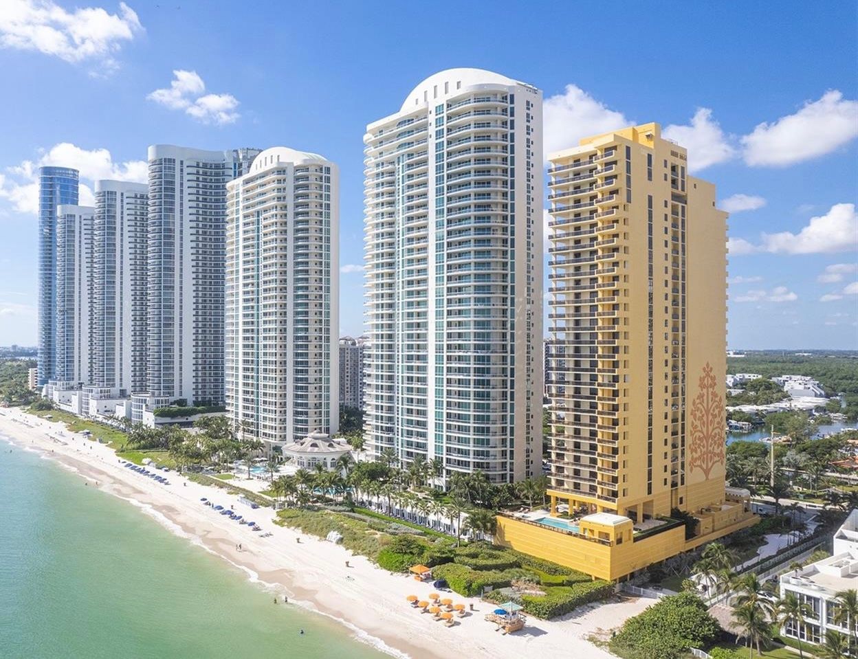 The Sayan tower in Sunny Isles Beach